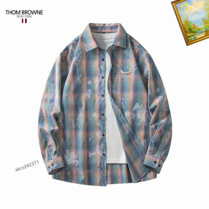 Picture of Thom Browne Shirt Long _SKUThomBrowneM-3XL25tn2027140